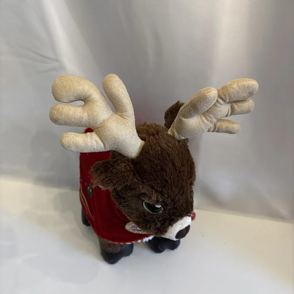 2014 Build A Bear Plush Dancer Team Santa Christmas Reindeer 16